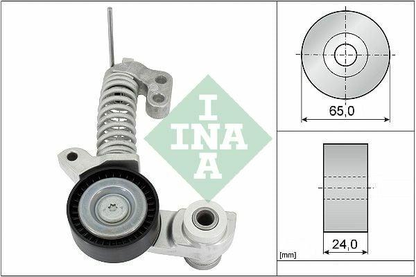 INA V Belt Tensioner 534035410 - Compatible with S60, S90 and 6 more models — Pulleys & Tensioners