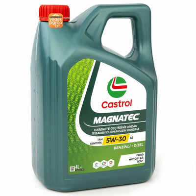 Castrol 5W30-A5 Magnatec A5 4 Litre Motor Oil (2025 Production Year New Packaging) — Fluids & Chemicals
