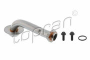 topran oil pump suction filter for vw golf, topran oil pump filter steel construction, topran oil filter compatibility with audi a3 TOPRAN Oil Pump Suction Filter - Compatible with VW Golf 98-06, Passat 97-00, Polo 02-10, Audi A3 97-03 | 2 Bolts, Steel TOPRAN Oil Pump Suction Filter for VW Golf and Audi topran, oil-pump-suction-filter, vw-golf-parts, audi-parts, mechanics, car-maintenance, replacement-parts, auto-parts, engine-performance, ai-generated