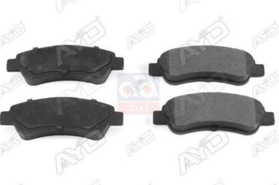 AYD 11-60144A Rear Brake Pad Ducato Boxer Jumper 2, 2D 100 Multijet 2 and 2 more models — Brake Pads