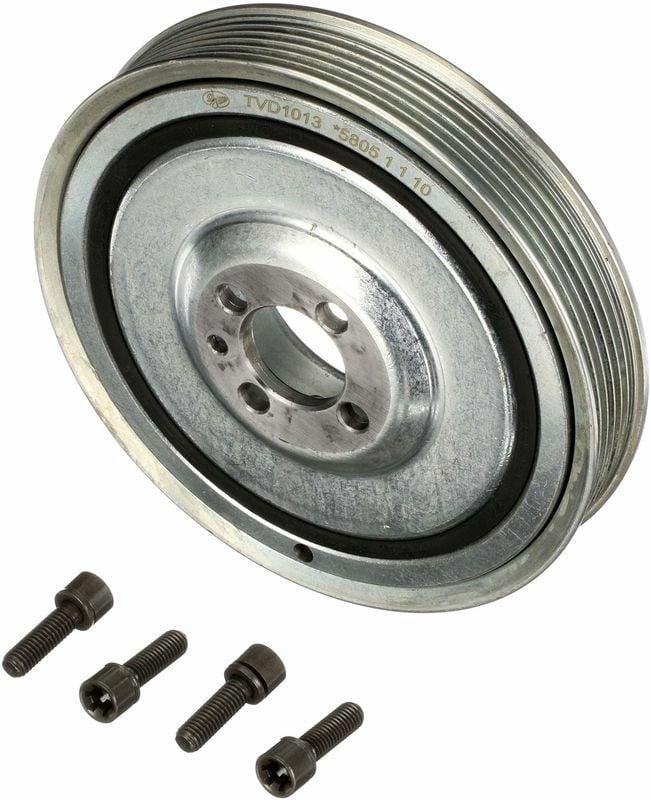 GATES TVD1013A Crank Pulley & Bolt Assembly for Doblo, Brv and 6 more models — Fasteners & Clips
