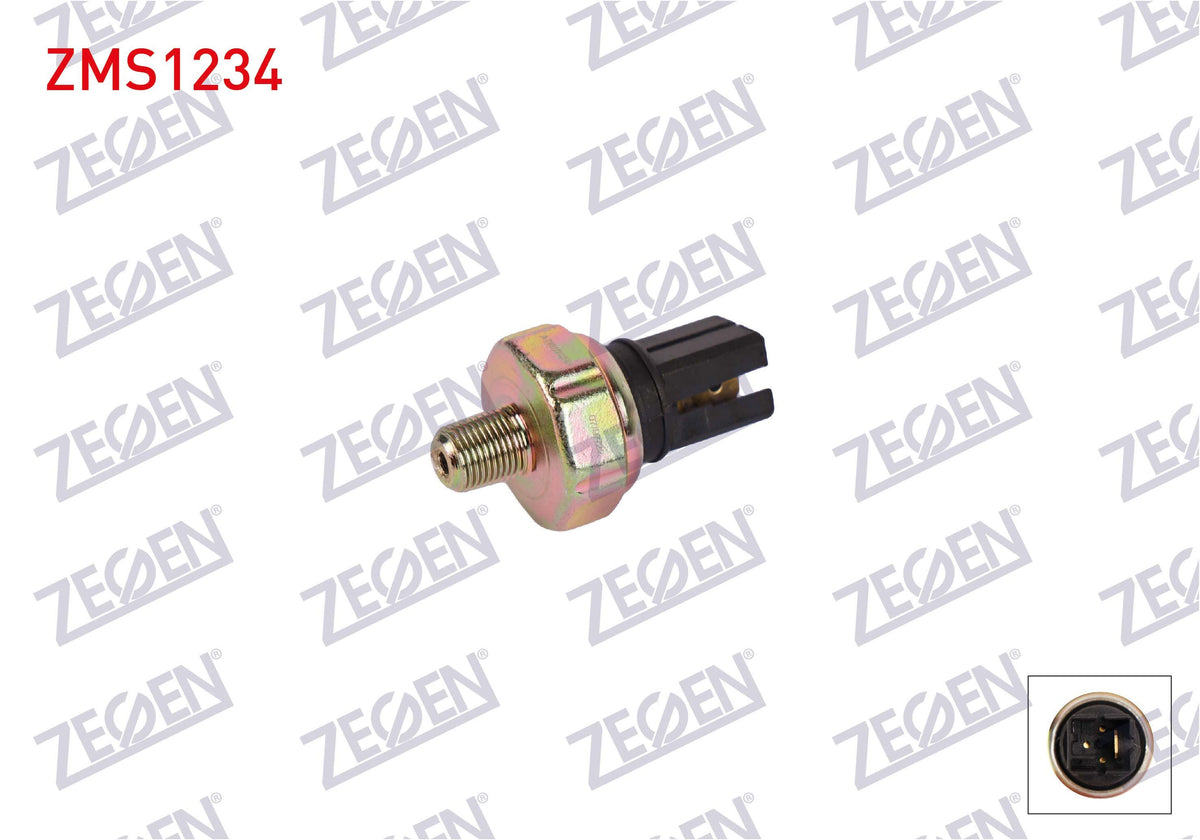 Zegen ZMS1234 Oil Pressure Switch 0,2 Bar Nissan Micra 1.2 2003-2010 / Pathfinder 3.3 1997-2004 — Switches & Relays
