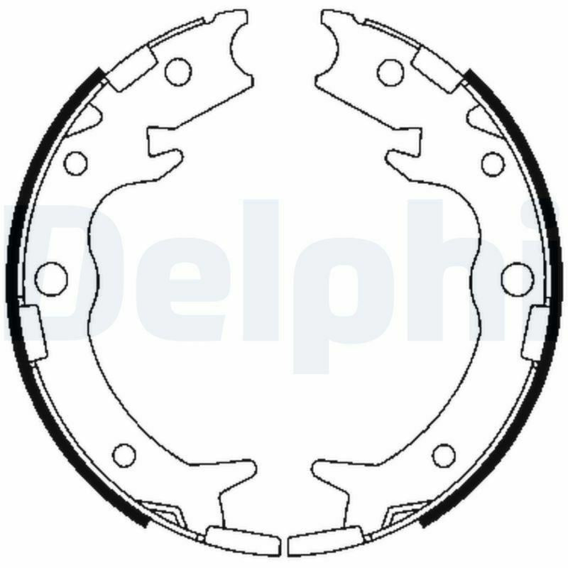 Delphi LS1900 — Brake Pads