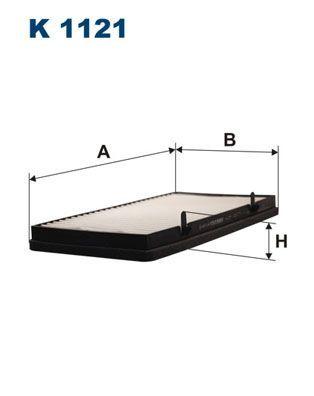 Filtron K1121 Pollen Filter - Compatible with Renault Trafic 2 1.9 dCi and 2.0 dCi — Air & Cabin Filters