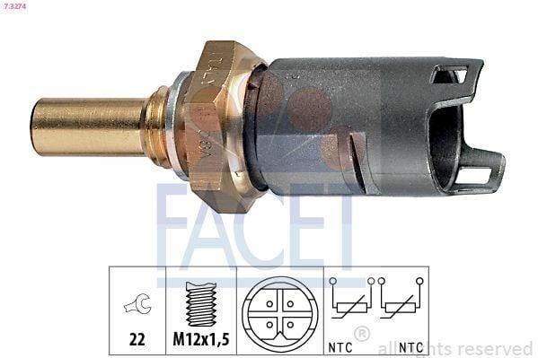 FACET 7.3274 Temperature Sensor - Fits E-36, E-38, E-39 & M-43 Models — Temperature Sensors & Switches