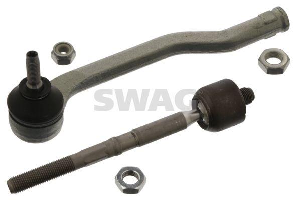 SWAG 60943461 Left Tie Rod Shaft + Tie Rod End Somunlu Duster 2010-