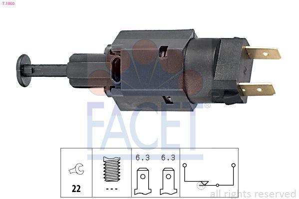 Facet 71050 Brake Light Switch Opel Vectra A B Astra F G