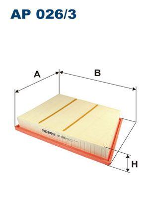 Filtron AP026-3 Air Filter BMW F40/F44/F45/F46/F48/F39/F54-F60, Mini F54-F57 13-19