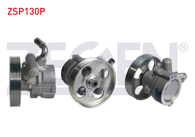 Zegen ZSP130P Power Steering Pump 100 Bar with Pulley 6Pk Peugeot Bipper 1.4 HDi 2008-/ Citroen Nemo 1 — Steering Rack & Pump