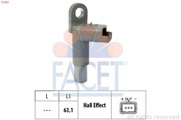 FACET 9.0463 Excentric Shaft Sensor - Compatible with C1, C2 and 3 more models — Switches & Relays