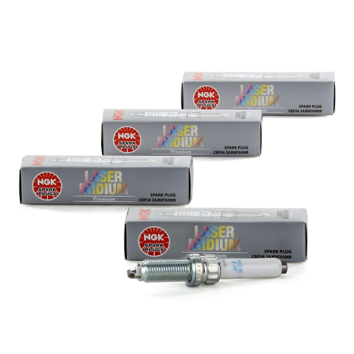 NGK Spark Plug Set for BMW G30 B48 - 4 Pieces — NKG, Coils & Plugs