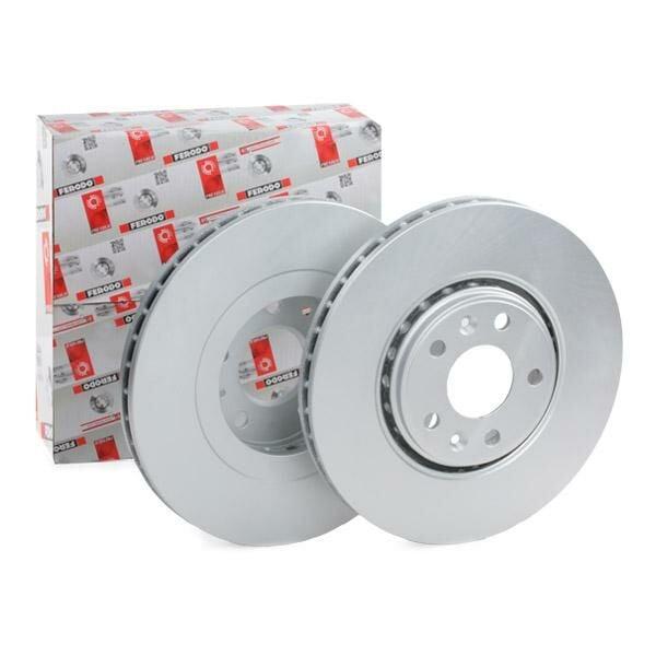 FERODO DDF1727C - Front Brake Disc Set for Renault Talisman 2020 — Brake Rotors & Drums