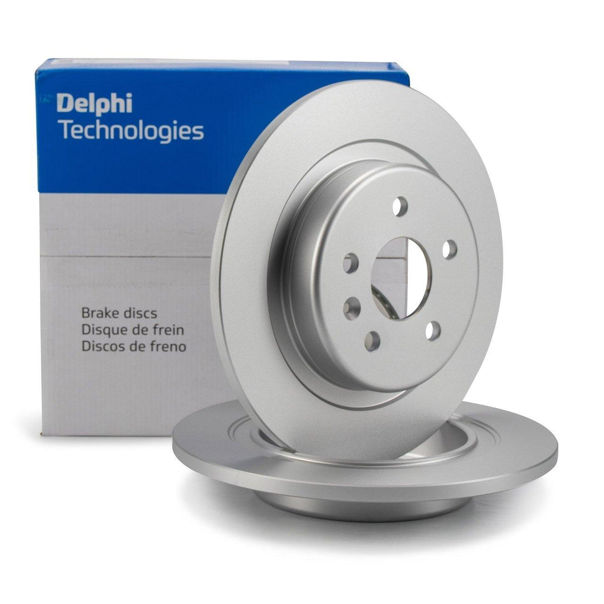 Delphi BG4760C Brake Disc Rear Opel Astra K 288mm 15- — Brake Rotors & Drums