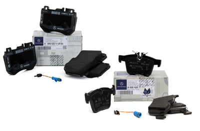 Mercedes W205 Body C200d AMG Front Ve Rear Brake Pad Set Genuine — Auto Parts Hall, Brake Pads