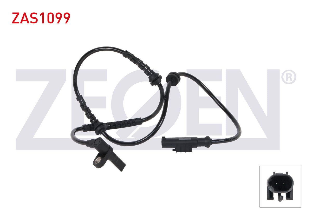 Zegen ZAS1099 ABS Sensor Front Left-Right Opel Corsa D E 06-19 / Fiat Punto 13-17 / MiTo 08-15 — Brake Sensors & ABS