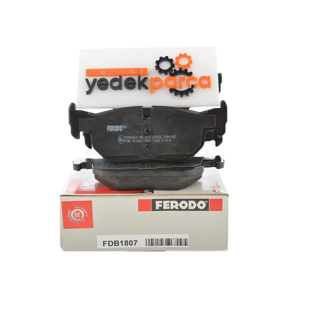 Ferodo BMW 120d Rear Brake Pad Set - Compatible for E87 Models — Brake Pads