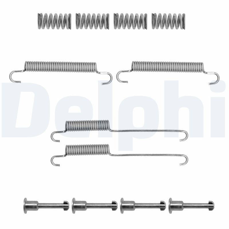 Delphi LY1363 Brake Shoe Mounting Set — Brake Cables & Hardware