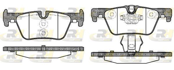 ROADHOUSE 21476.00 Brake Pad Rear BMW 1 F20 F21 BMW 2 F22 F23 BMW 3 F30 F31 F34 BMW 4 F32 F36 — Brake Pads