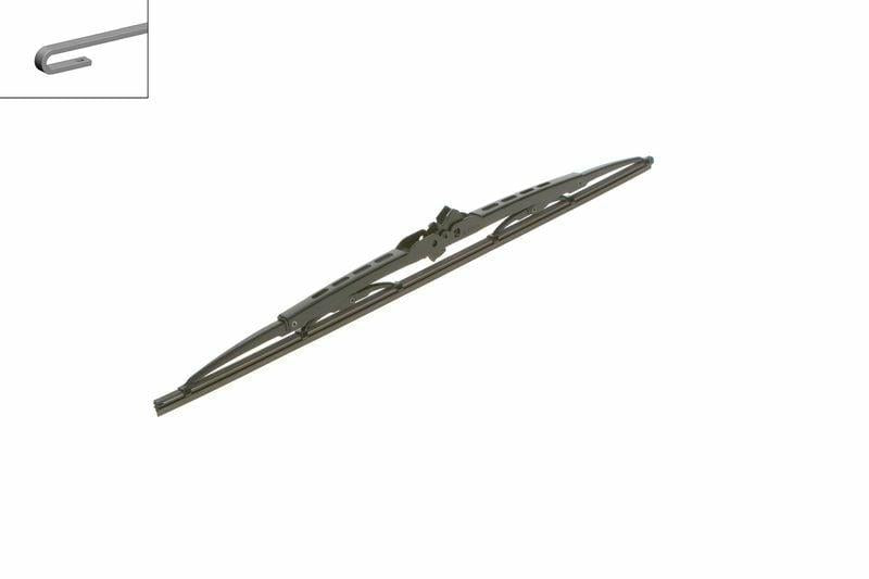 BOSCH Wiper Blade - 45 Cm Rear Wiper Blade for 00-06 Accent Twin — Wipers