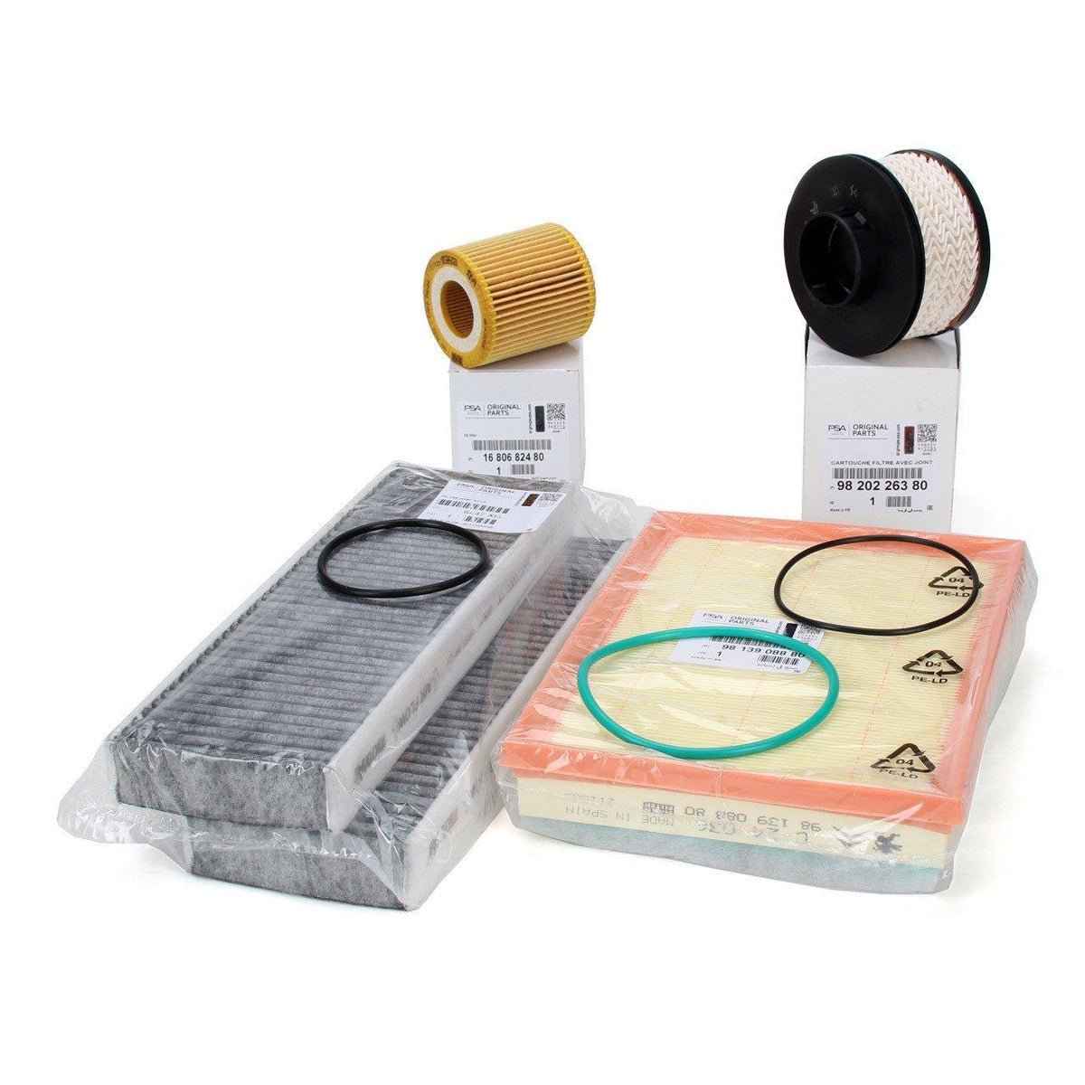 Opel Grandland X 1.5 Diesel Original Maintenance Filter Set — Maintenance & Service Kits