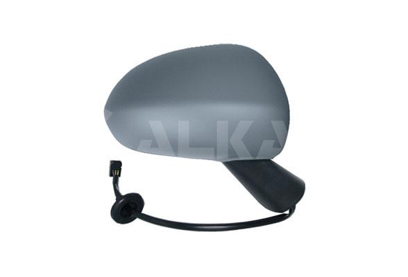 Alkar 6140424 Outer Rear View Mirror Right Electric Heated Primed Opel Corsa D 2006-2014 / Corsa E 2014 — Mirrors