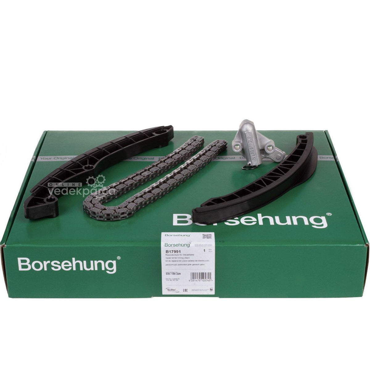 Borsehung Volkswagen Scirocco 1.4 TSI Timing Chain Set - Original Parts for 2009-2017
