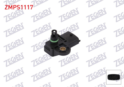 Zegen ZMPS1117 Map Sensor Focus 1.0, 1.5, 1.6 Ecoboost 2010-/ Fiesta 1.0 Ecoboost 2013-/ Kuga 1.5, 1.6 Ecoboost 2013-/ Mondeo 1.6 Ecoboost 2010-/ MiTo / Gıuletta / Cruze / Jumper / Nemo / B