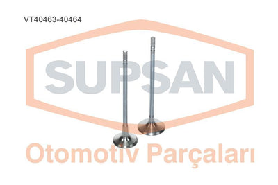Supsan VT4046340464 Set Valve (16V) Opel Astra G-H Zafira A Insignia 16 Z16xep A16xer Z16xer (Twınport)