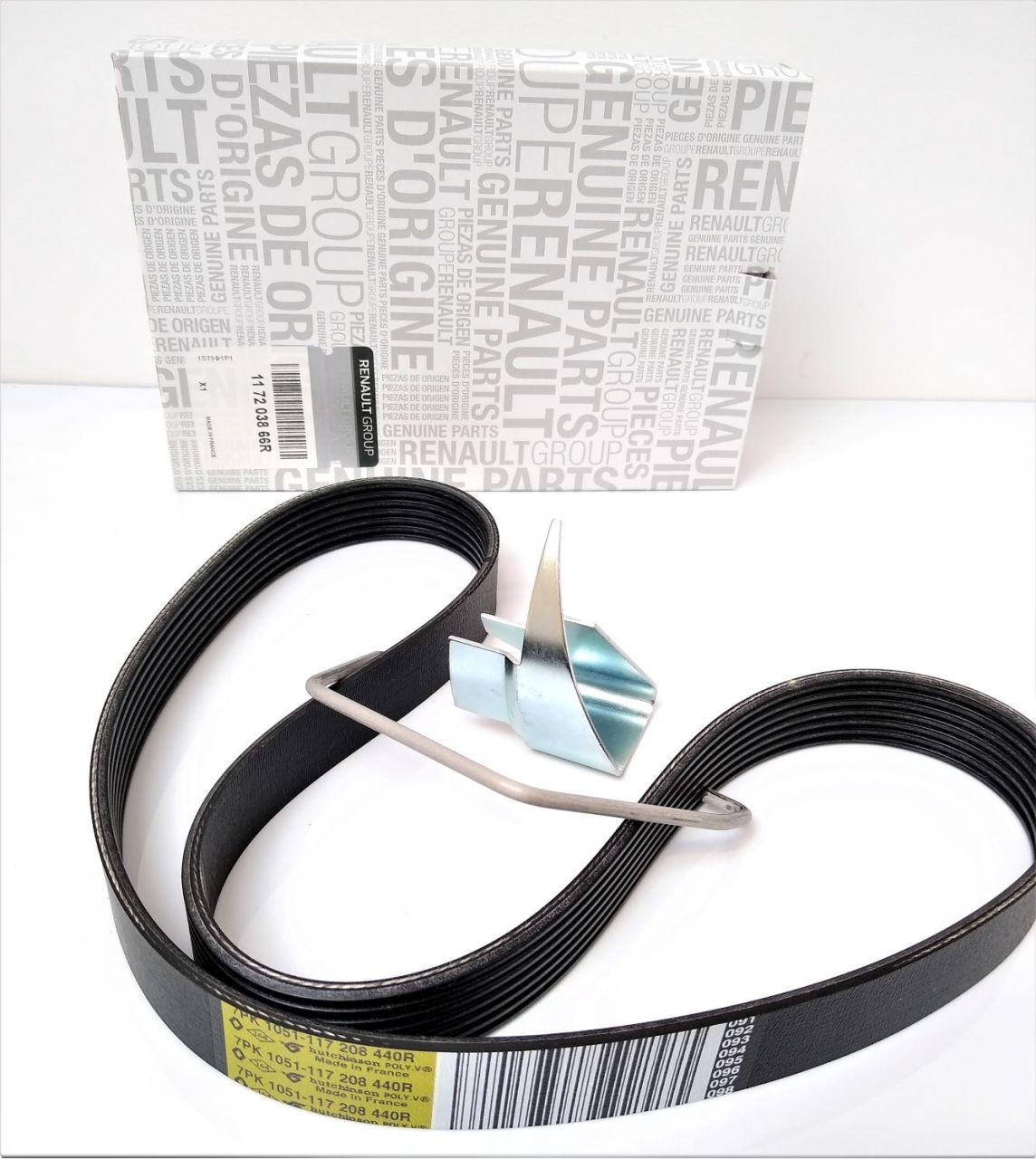 Renault Dacia Duster Alternator V Belt - OEM Quality Compatible with Dacia Duster 2 1.6 16V H4M — Belts