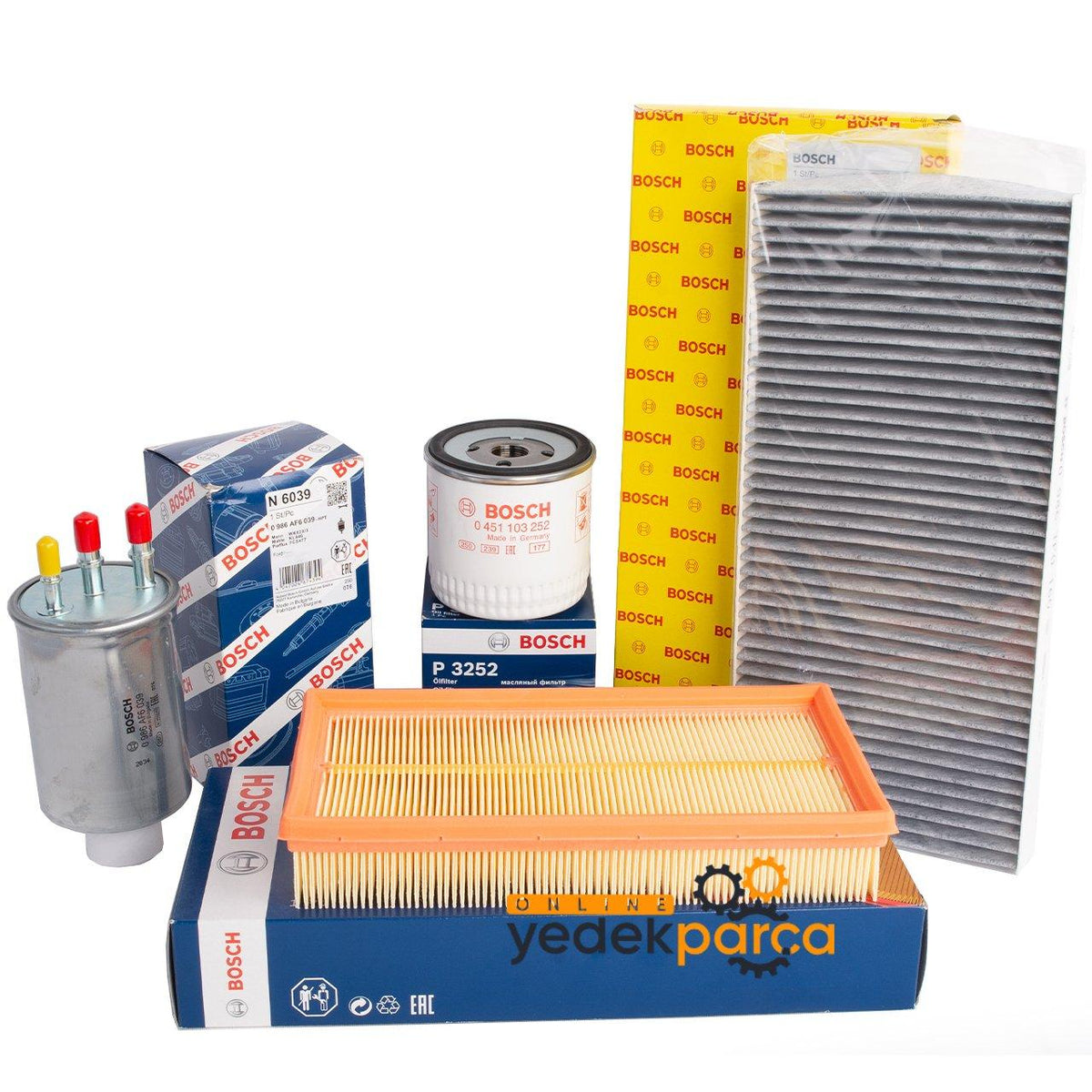 Bosch Ford Connect 2009-2013 1.8 TDCI 110 PS Oil Maintenance Set — Fuel Delivery