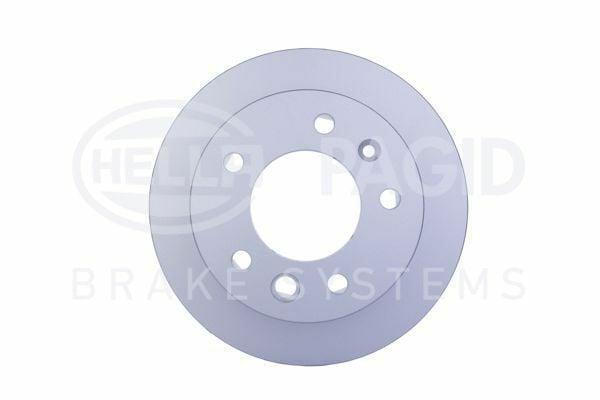 HELLA Pagid Front Brake Discs - 276mm Diameter, 22mm Thickness — Brake Rotors & Drums