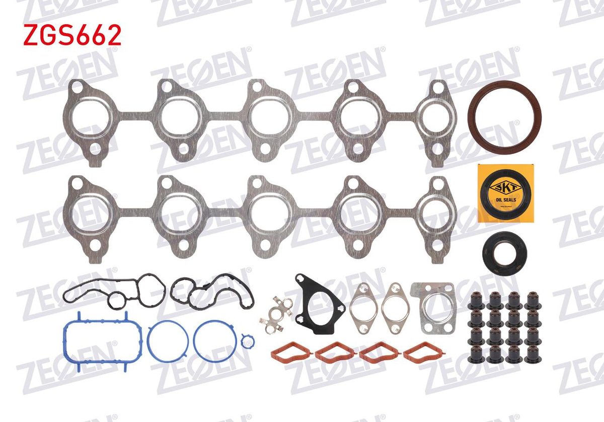 Zegen ZGS662 Motor Set Gasket (Skcsız) Focus / Connect 1.5 Ecoblue / 208 / 2008 / 301 / 308 / 3008 / 508 / 5008 / Partner / Rifter / C-Elysee / Berlingo / C4 / Astra / Combo / Crossland X /