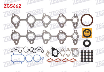 Zegen ZGS662 Motor Set Gasket (Skcsız) Focus / Connect 1.5 Ecoblue / 208 / 2008 / 301 / 308 / 3008 / 508 / — Gaskets & Seals