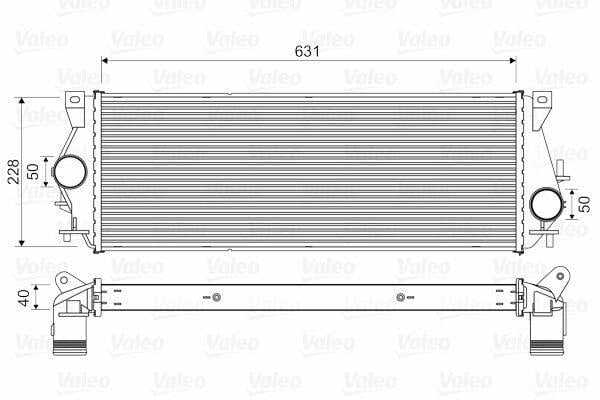 VALEO Intercooler - Land Rover Discovery II 2.5 Td5 1998-2004 — Turbo & Supercharger