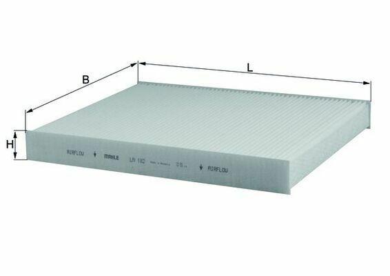 MAHLE LA182 Pollen Filter for Amarok - High-Efficiency Cabin Air Filter — Air & Cabin Filters