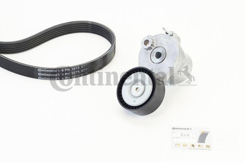 CONTINENTAL CTAM 6PK1075K1 - Mercedes M274 Tensioner Set + Belt — Belts