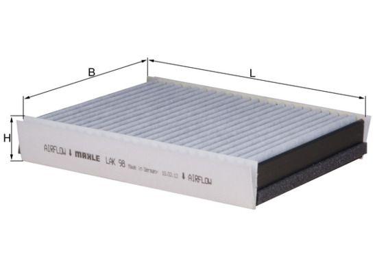 Mahle LAK 96 Cabin Air Filter Smart