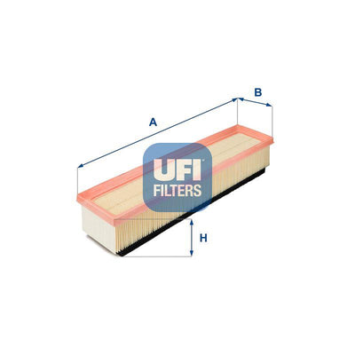 Ufi 30.321.00 Air Filter Clio II Kangoo Logan Sandero Almera Kubistar 1.5 dCi — Air & Cabin Filters