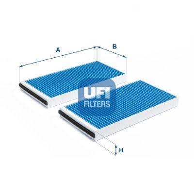 Ufi 34.127.00 Cabin Air Filter BMW E60 E61 E63 E64 Anti Bacterial — Air & Cabin Filters