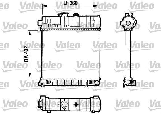 VALEO Radiator for Mercedes C180 - High Performance Aluminum Cooling — Radiators & Fans
