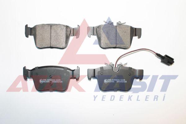 AP 05P2125 Brake Pad Rear with Connector Maserati Levante Suv (M161) 3.0-3.0 D 2016-/ Ghibli III 3.0 S-3.0 D 2013-/ Alfa Romeo Giulia 2.0 2016-/ Stelvio 2.0 2016