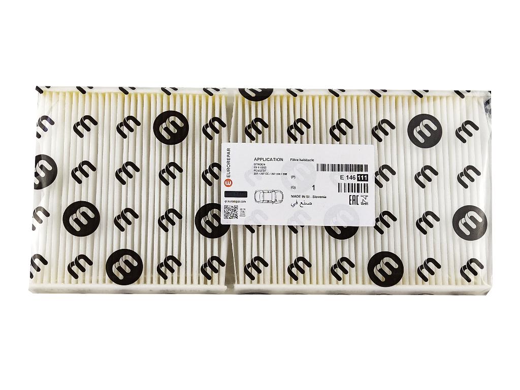 EUROREPAR Citroen C4 Cactus Pollen Filter - Euro5 Certified — Air & Cabin Filters