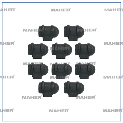 MAHER 29316 Sway Bar Bushing R9 / R11 / R19 / Clio / Megane I / Scenic I Front End 18mm — Bushings & Mounts