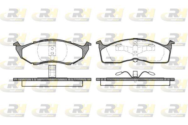 ROADHOUSE 2610.00 Brake Pad 300 M Lr 07 98 > 08 04 — Brake Pads