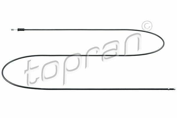 TOPRAN Hood Release Cable - Compatible with Skoda Fabia — Handles, Locks & Latches