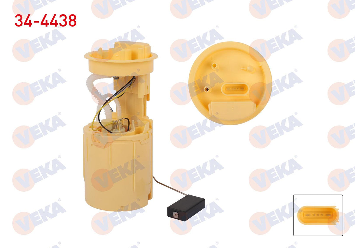 Veka 34-4438 Fuel Tank Level Float 0.5 Bar Volkswagen Caddy 1.9 TDI-2.0 TDI, SDI 2004-2015 — Fuel Delivery