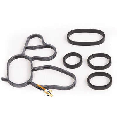 Hansfel Fiat Doblo 2006-2012 Oil Cooler Gasket Set - 5 Pieces for Diesel Engines — Oil System