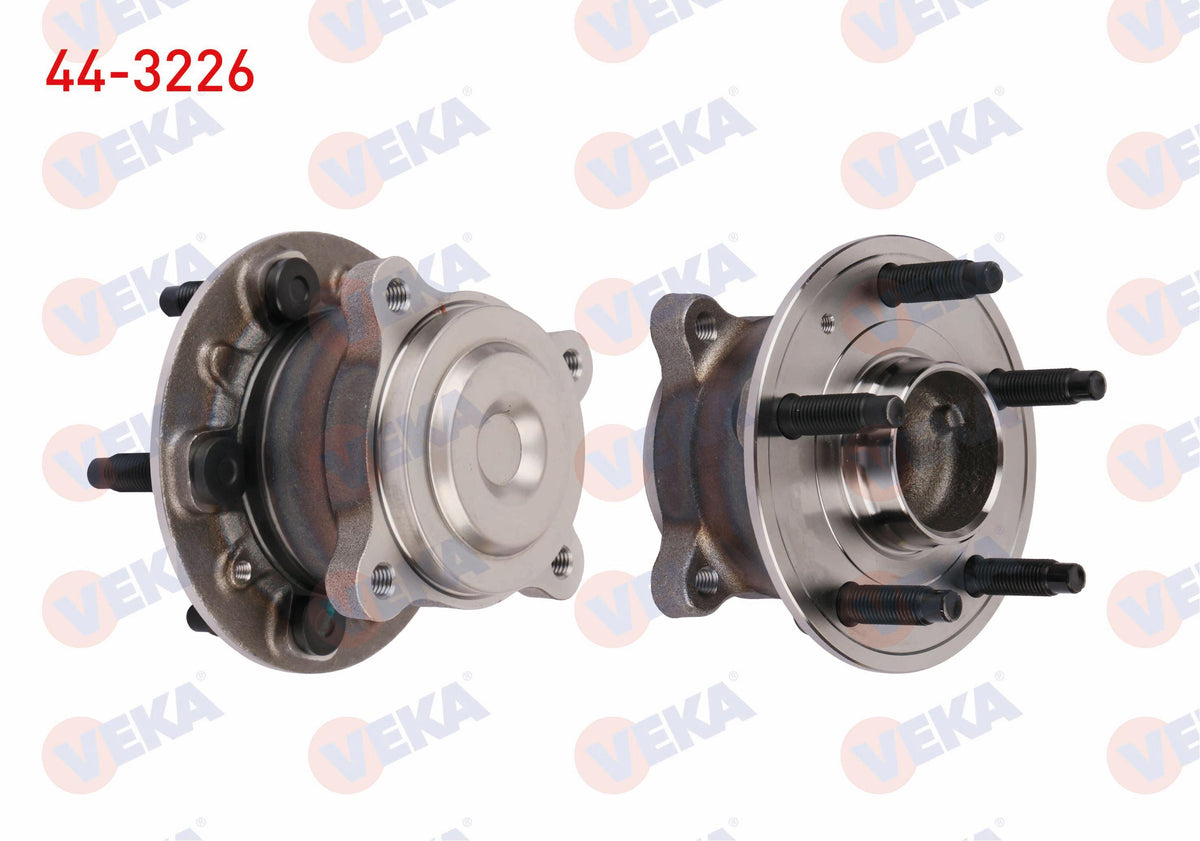 Veka 44-3226 Wheel Hub Left-Right Rear with Bearing Opel Astra K 1.6 CDTi 5 Lug ABS with Sensor Magnetic ABS — Hub Assemblies