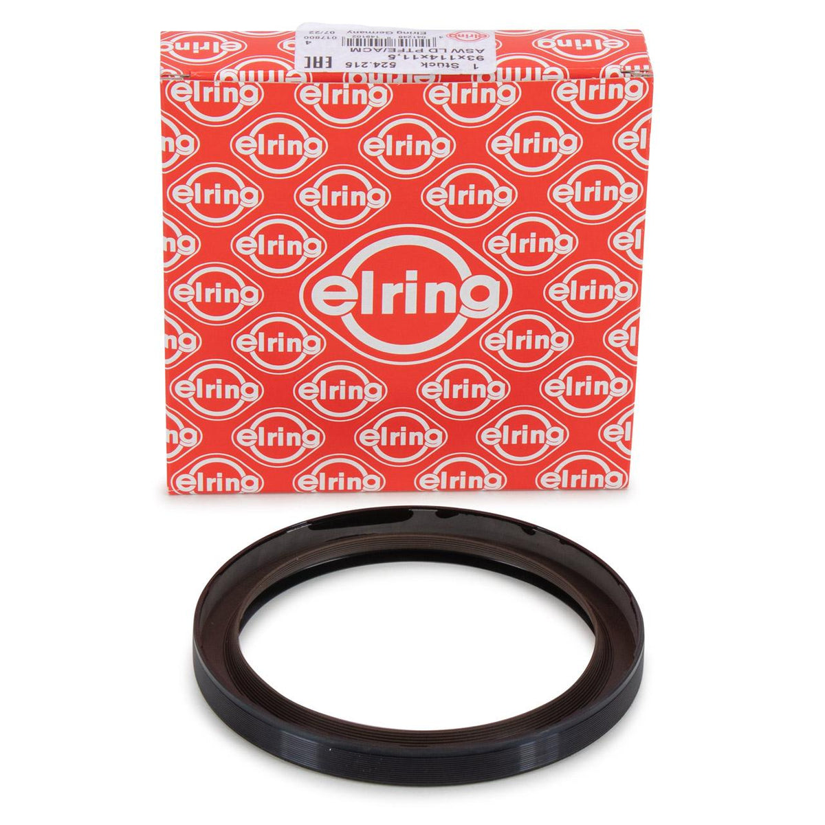 Elring 524.215 Seal Crankshaft M.Benz 112 113 137 156 275 277 279 285 628 — Pistons & Rotating