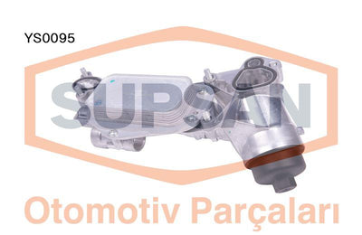 Supsan YS0095 Oil Cooler (Opel: 1.6 1.8 Astra H-J Signum Vectra C Zafira B) — Oil System